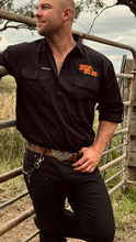Half Button Work Shirt