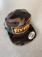 UP IN FLAMES CAMO SNAP BACK